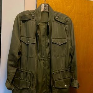 Express Green Jacket - Petite Size L